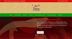 Desktop Screenshot of joesnewyorkpizzeria.com